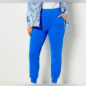 Sport savvy Blue Women's pullon joggers with pockets NWOT 5x